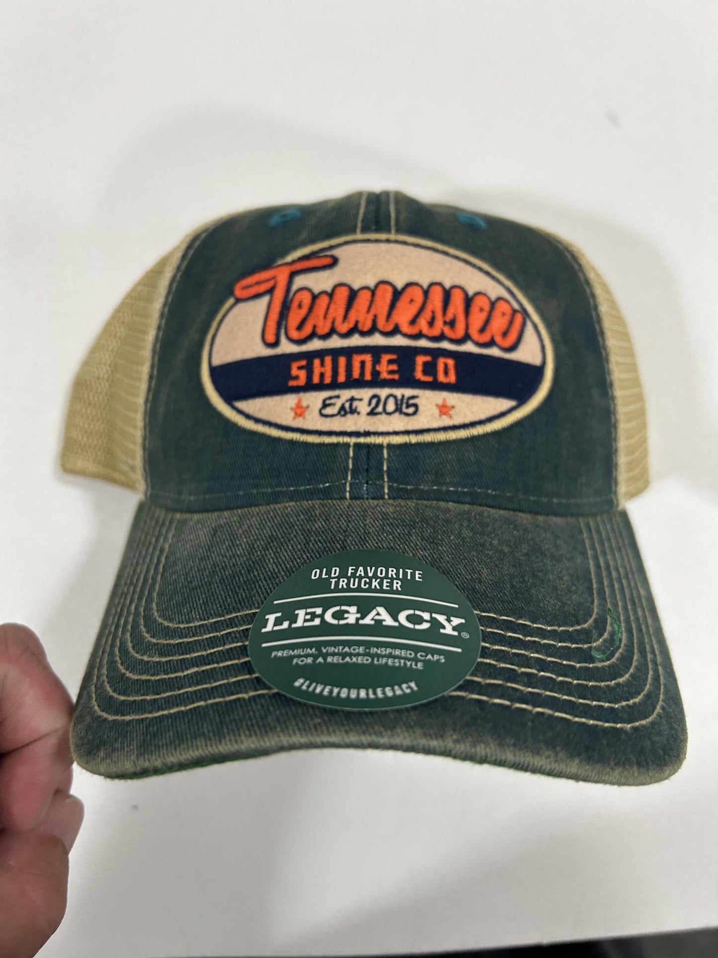Blue/Tan Trucker Hat 1611269 1611268