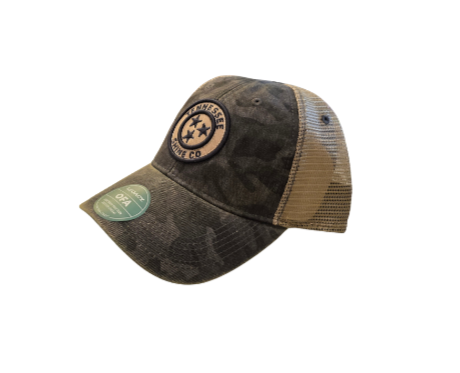 Drk Camo Round Patch