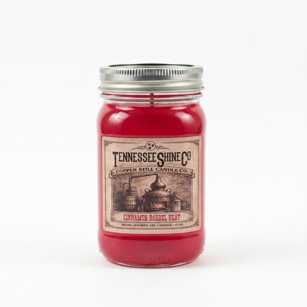 Cinnamon Barrel Heat Candle