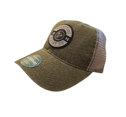 GRN OVAL PATCH HAT