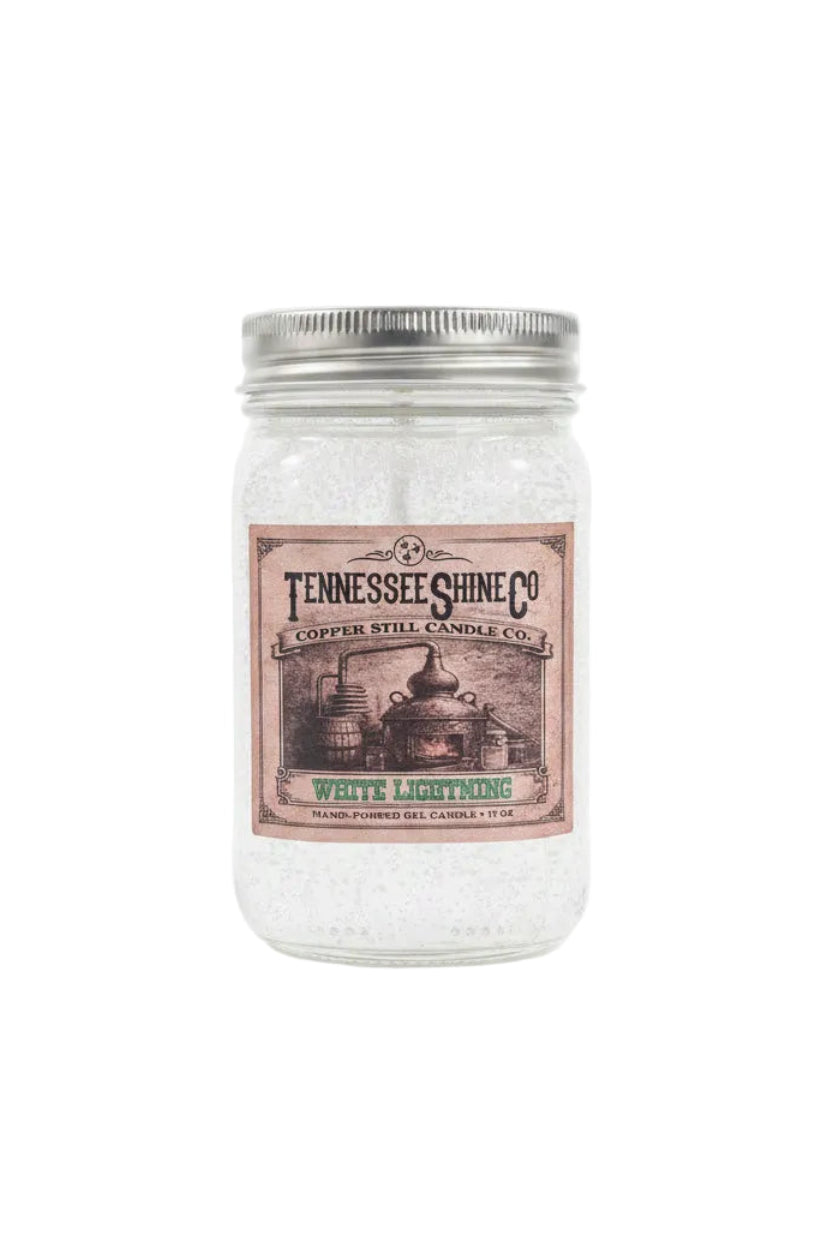 White Lightning Candle