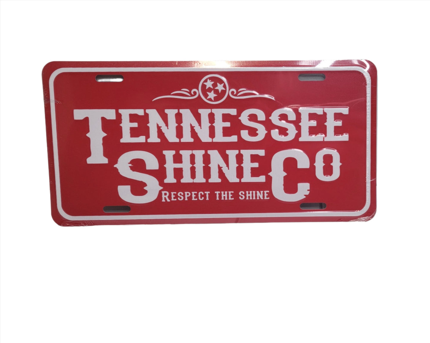 Tennessee Shine Co. License Plates