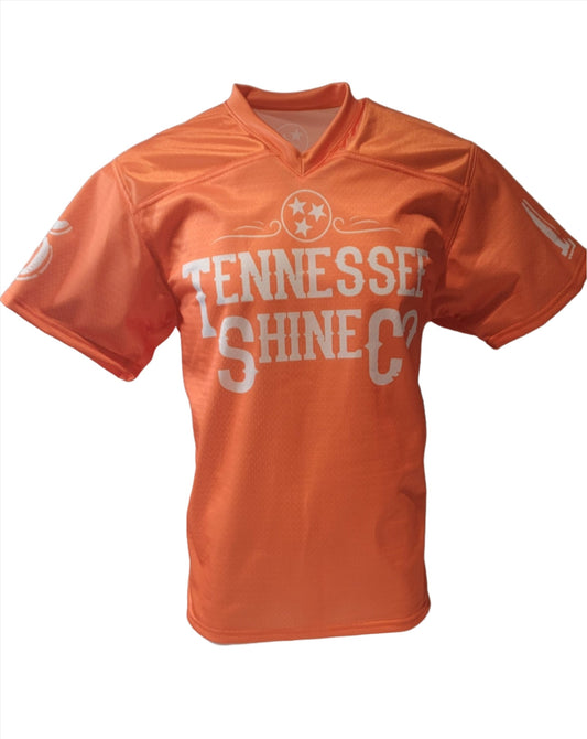 TN Shine Co. Football Jersey Orange