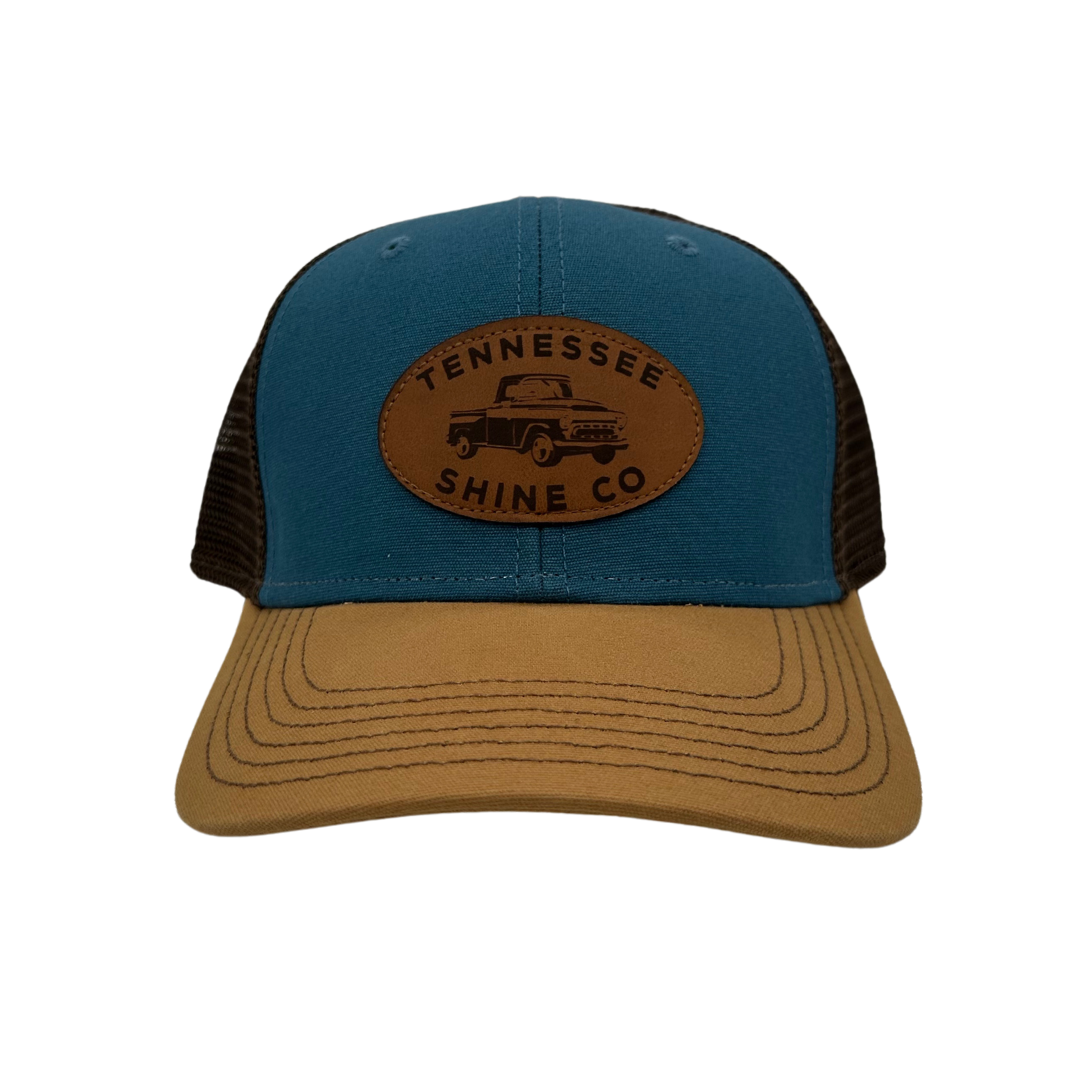 Blue/Brown Trucker Hat