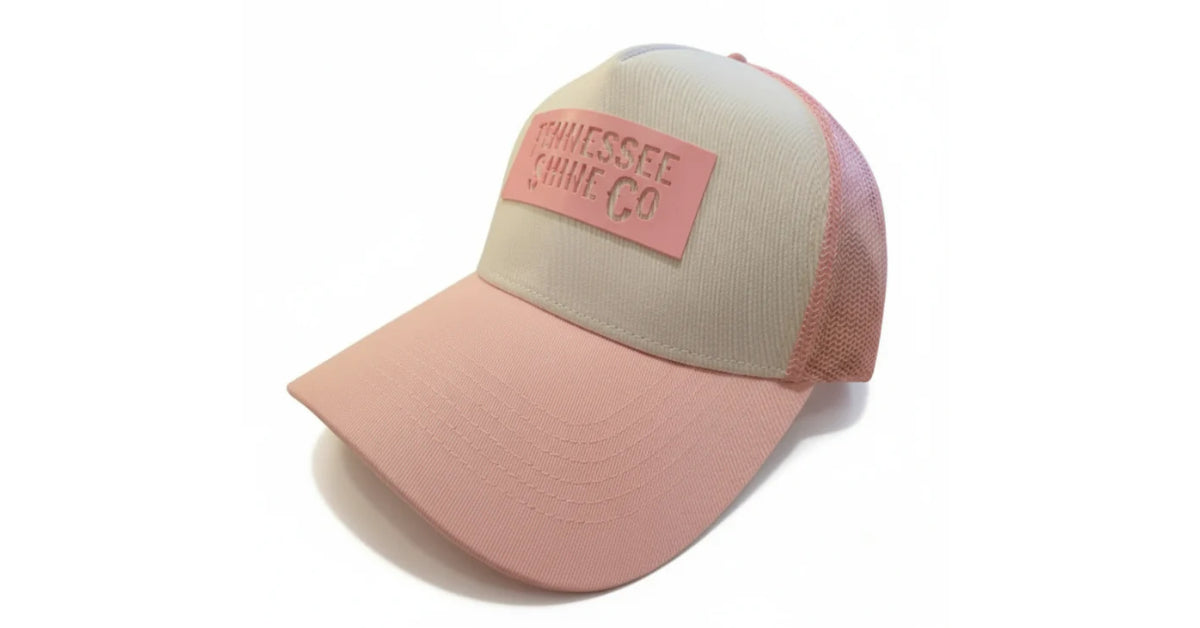 Rubber Patch Hat Pink