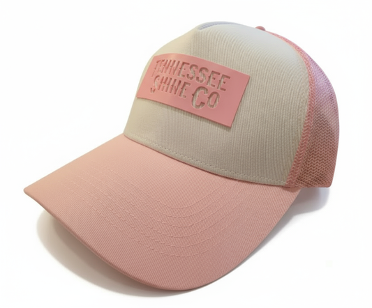 Rubber Patch Hat Pink