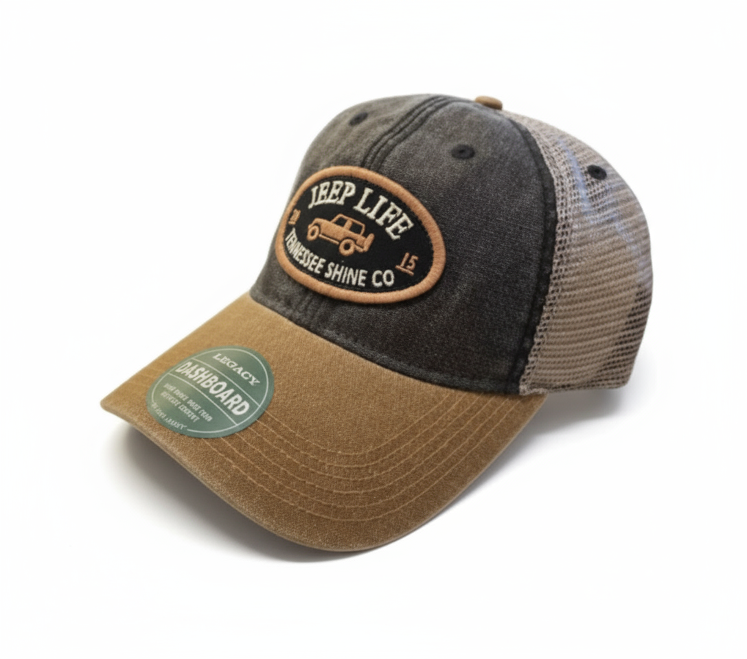 Jeep Black/Tan Hat