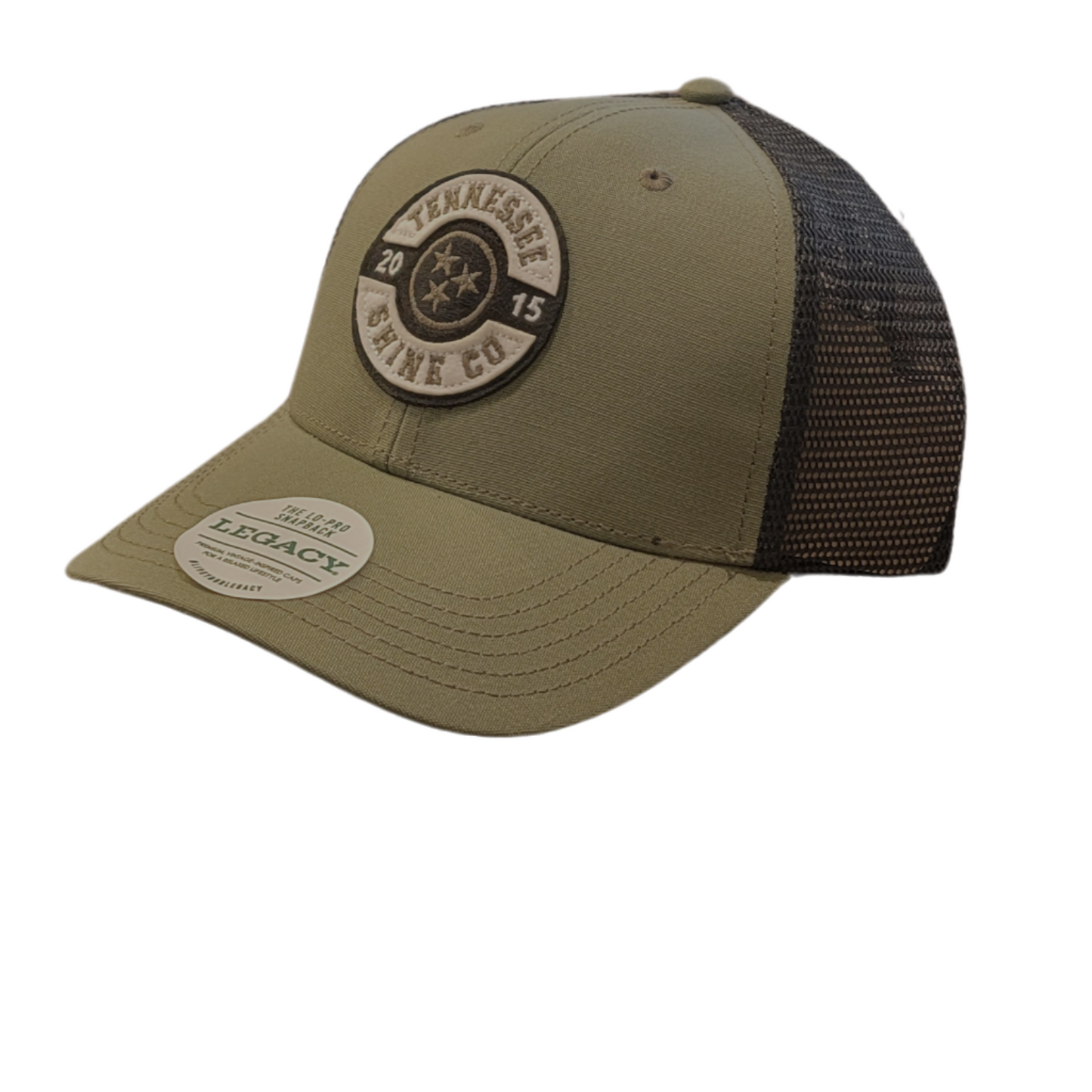 OL GRN OVAL PATCH HAT