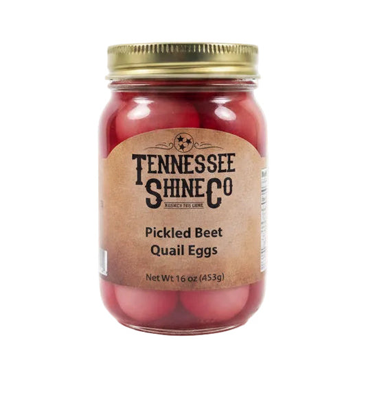 Pickled Beet Quail Eggs