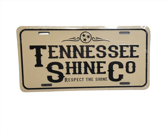 Tennessee Shine Co. License Plates